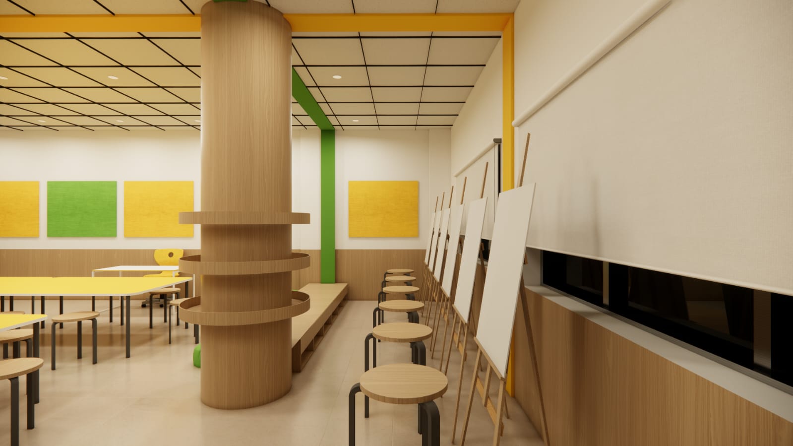 Students in classroom